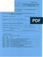 Ejemplo Controls - of - Standard - Procedure - Related - To - SOPs PDF