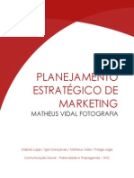 Plano de Marketing - Matheus Vidal Fotografia