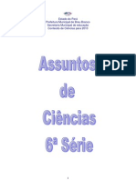 Assuntos para 6 Serie