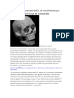 El UNICEL y La Contaminación de Los Alimentos Por Calentamiento en Hornos de Microondas