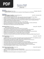 jessica hall resume