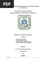 Planeamiento Empresa de Licores Don Manuelito