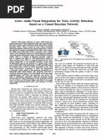 2012 Active Audio-Visual Integration for Voice Activity Detection Based on a Causal Bayesian Network