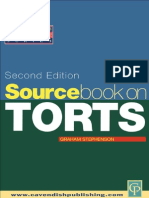 Sourcebook on Tort