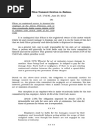 Registered Owner Responsibility Jurisprudence