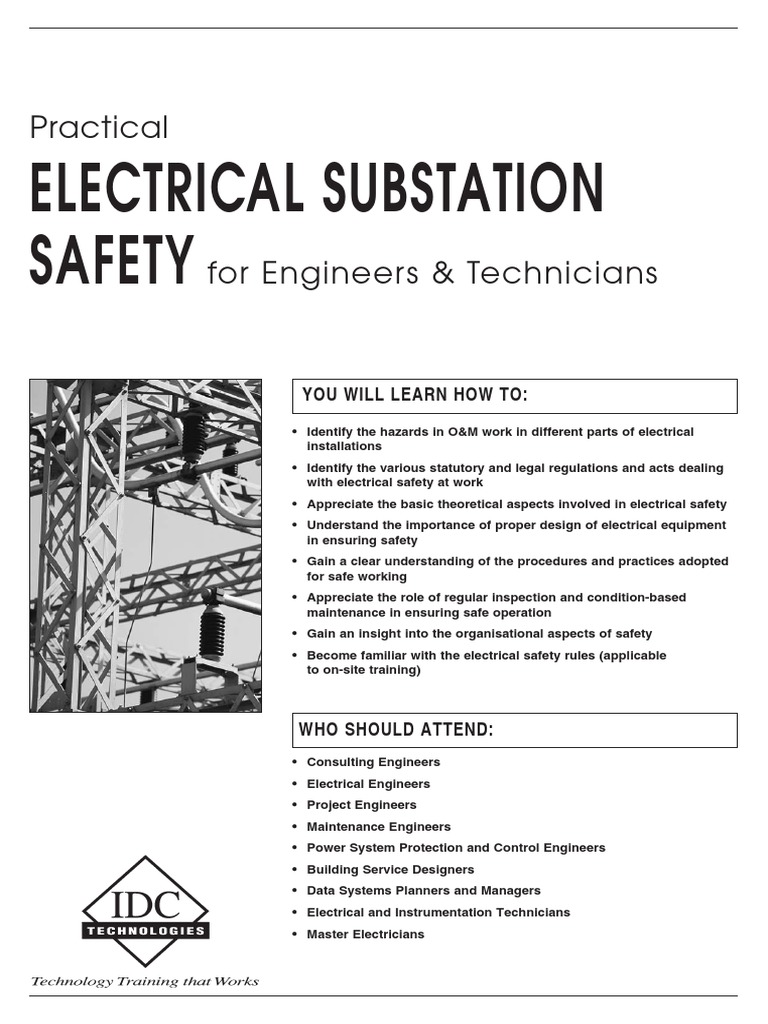 Electrical Substation Safety for Engineers and Technicians_3 Safety Power (Physics)
