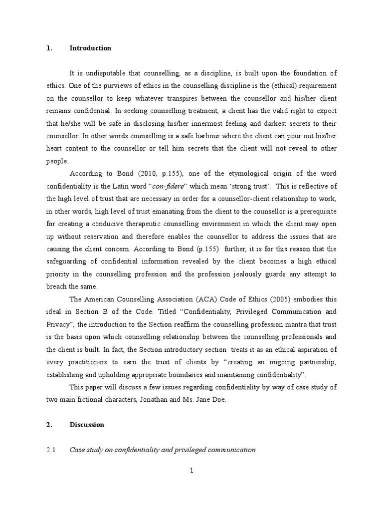 Breach of confidentiality case studies image