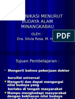 Komunikasi Menurut Budaya Alam Minangkabau