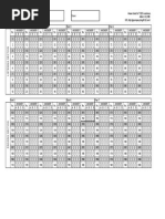 Answer Sheet For TOEIC Examinees Author