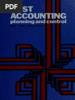 Download Cost Accounting - Planning and Control _ 6th Edition _ MATZ - USRY by pganoel SN271638949 doc pdf