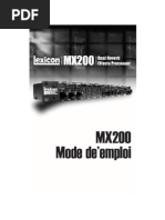 MX200Manual French Original