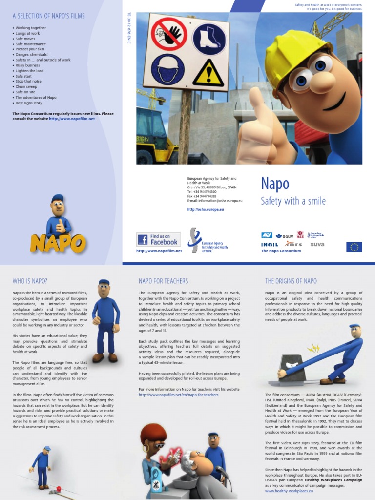 Safety with a Smile An Introduction to Napo, the Animated Safety and Health Advocate PDF