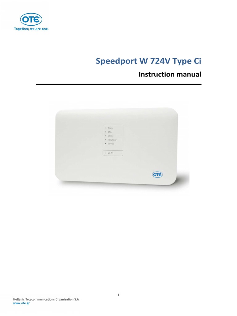 Οτε Router Manual | PDF | Wireless Lan | Wi Fi