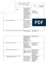 Plano de Ação 6º Ano