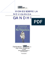 Mahatma Gandhi Reflexiones Sobre La No Violencia