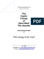 Liturgy of ST Cyril