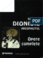 SF Dionisie Areopagitul Opere Complete PDF