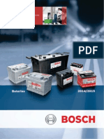 Catalogo de Bateria BOSCH 2015 PDF