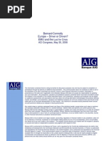 Bernard Connolly Europe