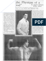 Building The Physique of A 'Greek God' by Angelo Siciliano