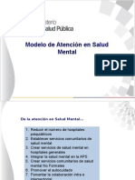 Presentación Modelode Antencion Salud Mental