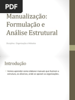 Departamentalização e Manualização 3