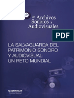 Memorias Del Cuarto Seminario Internacional de Archivos Sonoros y Audiovisuales