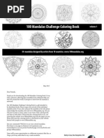 Mandala Patterns and Practice Sheets | PDF