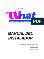 Manual Del Instalador Tvnet