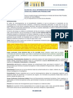 04 Practica Microbiologia Del Agua Coliformes NMP Rosie 17 Julio 2015 PDF