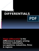 Wage Differentials