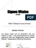 Signos Vitales (Resumen) PDF