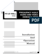 PFAD-900CS Manual de Instalacion PDF