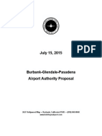 Burbank-Glendale-Pasadena Airport Authority's Proposal