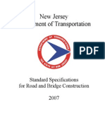 Standard Specifications for Road and Bridge Construction 2007