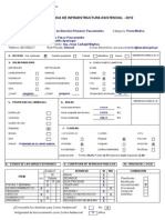 Ficha Técnica de Infraestructura Asistencial 2013 - CAPI Paucartambo