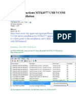 USB VCOM Driver Installation