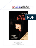 Paper Towns Notes PDF