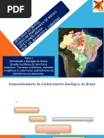Tema 01 Introdução à Geologia Do Brasil