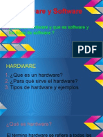 Hardware y Software y Tipos de Software Del PC