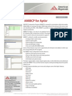 AMIBCP For Aptio Data Sheet PDF