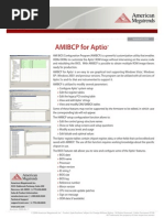 AMIBCP For Aptio Data Sheet PDF