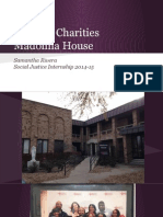 Catholic Charities Madonna House: Samantha Rivera Social Justice Internship 2014-15