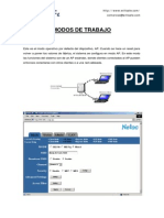 Diferencia Entre Los Modos de Operacion Del Router