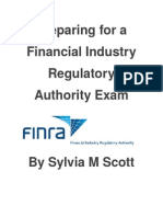 Preparing For A Financial Industry Regulatory Authority Exam