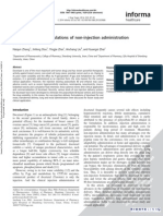 Advances in The Formulations of Non Injection Administration of Docetaxel