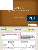 Kaizen in QC Microbiology - Kaizen Institute India