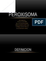 Exposicion de Seminario - Peroxisoma