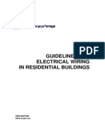 Guidelines for Electrical Wiring in Residential Buildings