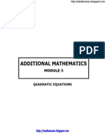 Add Maths Module Chapt 2